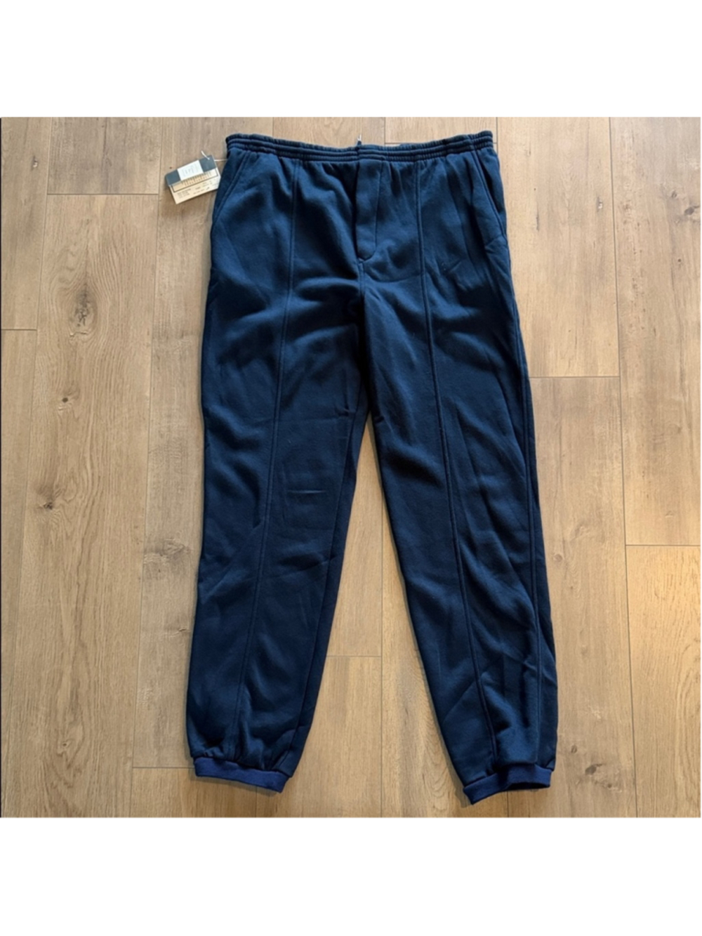 NWT Christian Dior Monsieur Men's Tailored Navy Track Pants Size L Vintage